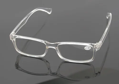 Vista 2 de 2 pares de lentes de lectura rectangulares de moda casual - Lectores simples y elegantes