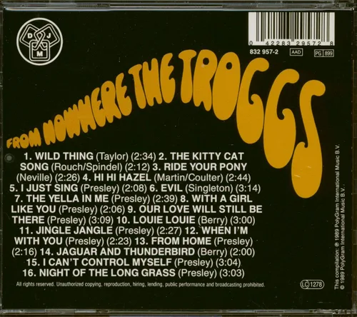 Vista 2 de From Nowhere The Troggs