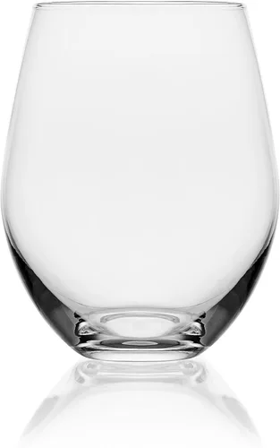 Vista 2 de Mikasa Samantha - Copas de vino sin tallo, juego de 4, 21 onzas