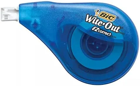 Vista 3 de BIC Wite-Out EZ Correct - Cinta correctora, 7 unidades + 1 mini cinta correctora BIC Wite-Out