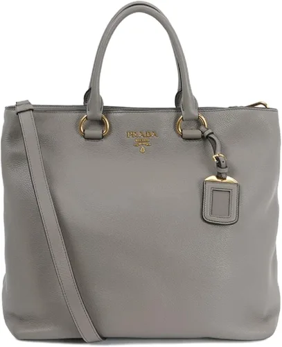 Vista 2 de Prada 1BG865 - Bolso de la compra con asa superior para mujer, color gris