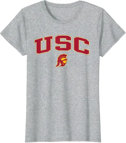 Vista 19 de USC Apparel Southern Cal Trojans Classic Logo Camiseta oficial Negro