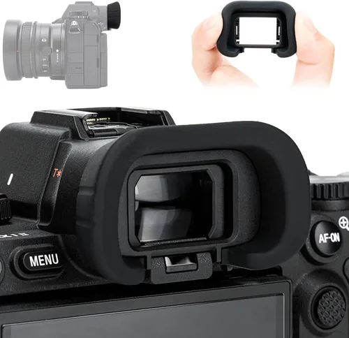 Vista 8 de Visor de cámara de silicona suave para Sony A7C Alpha 7C (ILCE7CL/S) Protector de copa ocular (no compatible con A7C II, A7CR)