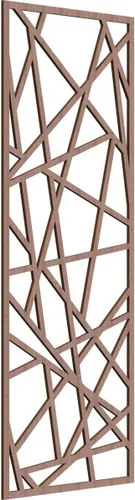 Vista 59 de Conway Paneles de pared decorativos de madera con calado, 9 3/8 pulgadas de ancho x 24 3/8 pulgadas de alto x 1/4 de alto, aliso