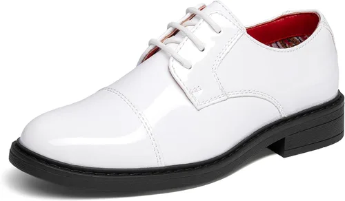 Vista 9 de Bruno Marc Zapatos formales Oxford de vestir para niño Negro