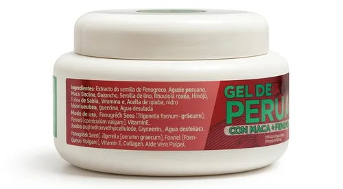 Vista 8 de Gel Aguaje con Maca y Alholva – 8.5 fl oz – Mejora del busto y glúteos para mujer – Gel tonificante y reafirmante – Ingredientes herbales naturales