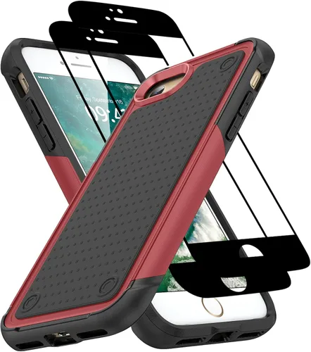 Vista 404 de Jeylly Funda para iPhone SE/Funda para iPhone 5S, Exterior de Plástico Duro que Absorbe Golpes + Interior de Silicona de Goma Defensor contra