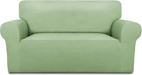 Vista 108 de PureFit Funda súper elástica para sofá reclinable con bolsillo, funda de sofá suave y antideslizante de elastano, lavable, protector de muebles