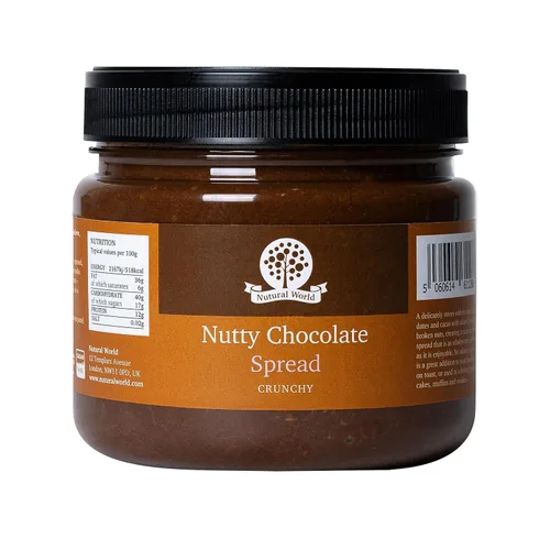 Vista 8 de Nutural World - Crema de chocolate crujiente con nuez de 6 onzas (6.00 oz)