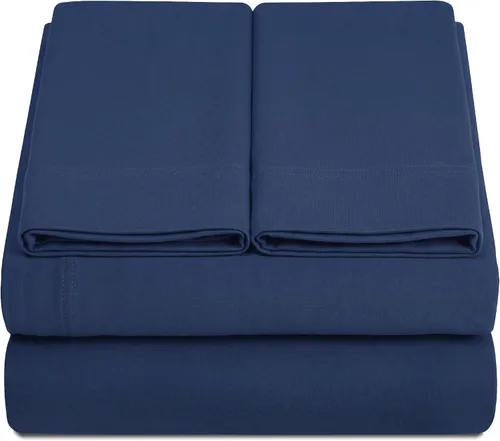 Vista 7 de DESTINY CRESCENT BEDDING Juego de sábanas cómodas de algodón de 3 piezas, tamaño individual XL, 100% algodón, transpirables y refrescantes