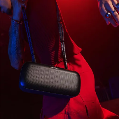 Vista 7 de Bose SoundLink Max Altavoz portátil, altavoz Bluetooth impermeable grande, hasta 20 horas de duración de la batería, USB-C, entrada AUX integrada