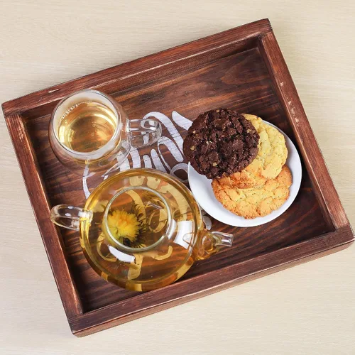 Vista 5 de Tealyra - 12 piezas de té floreciente - 12 sabores variados de los mejores tés florecientes - Todas las bolas de té selladas individualmente - Gran