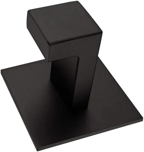 Vista 7 de Gancho para toallas de baño de acero inoxidable autoadhesivo para bata de baño, sin necesidad de tornillos y acabado negro