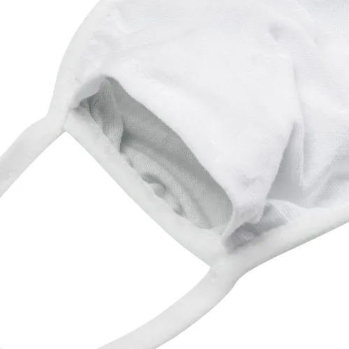 Vista 4 de foco Máscara facial reutilizable lavable con logotipo de equipo de la NFL, paquete de 3