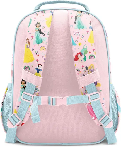 Vista 2 de Simple Modern Mochila para niños y niñas escolares, Disney Arcoiris princesa, 18 L