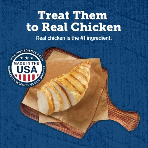 Vista 3 de Blue Buffalo True Chews Golosinas Premium de Pollo en Trozos para Perros con Ingredientes Naturales