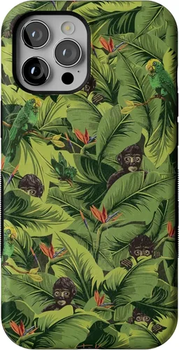 Vista 75 de Casely Funda para iPhone 12 Pro Max Always Vibing Retro Diseño protector audaz Diseño compatible con MagSafe