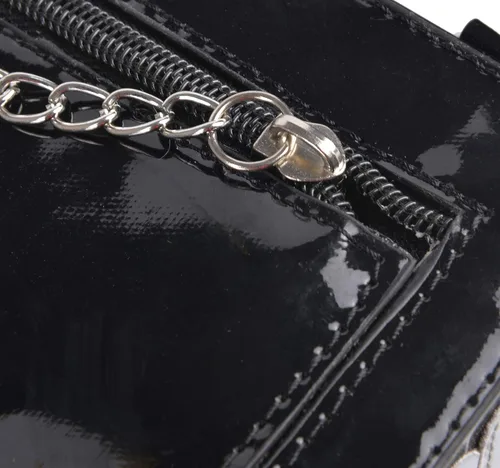 Vista 7 de QZUnique Bonito bolso con forma de cubo para mujer bolso de mano mágico con correa de hombro súper larga
