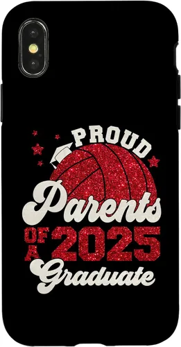 Vista 5 de iPhone 16 Parents of a 2025 Graduate Senior Graduation Volleyball Case
