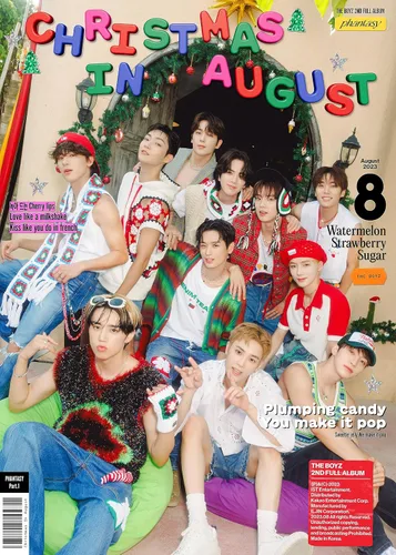 Vista 4 de THE BOYZ PHANTASY Part.1 Christmas in August 2nd Album Plataforma Versión Case+Mini tarjeta QR+Tarjeta fotográfica selfie+Tarjeta fotográfica