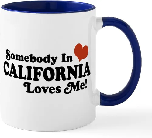 Vista 39 de CafePress Taza de café de cerámica de 11 oz (11.0 fl oz) de San Francisco Blanco - Taza San Francisco