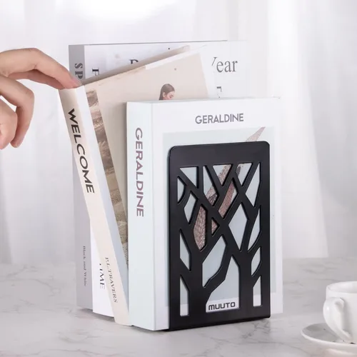 Vista 5 de Soporte para libros, sujetalibros, extremos de libros para estantes, sujetalibros para estantes, sujetalibros, extremos de libros para libros
