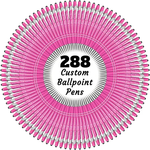 Vista 33 de 12 bolígrafos personalizados a granel, bolígrafos personalizados con grabado personalizado con nombre o texto, regalo ideal de aniversario