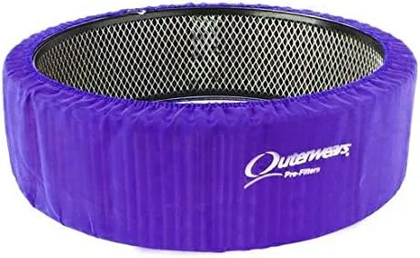 Vista 6 de NUEVA FUNDA PARA FILTROS DE AIRE DE 14.0 in DE diámetro exterior x 4.0 in de alto, prellenado negro, 411-334 411-384 AFE 18-11405 18-11425 18-21402