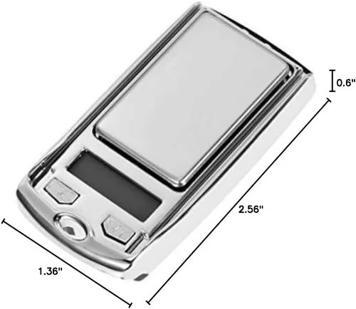 Vista 6 de uxcell Estilo dominante electrónico de la escala 3.53 oz 0.0004 oz del bolsillo de Digitaces mini