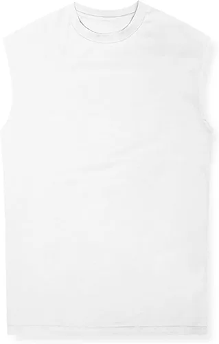 Vista 2 de BOOMLEMON Camiseta sin mangas para hombre, gimnasio, musculación, fitness, culturismo, sin mangas