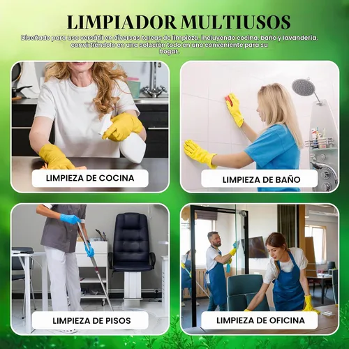 Vista 5 de Naeterra Aromatherapy Cleaning Concentrate 16 oz – Limpiador multisuperficie natural multiusos – Fórmula de aceite esencial a base de plantas