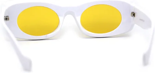Vista 4 de SA106 Gafas de sol de plástico cóncavas gruesas únicas para mujer