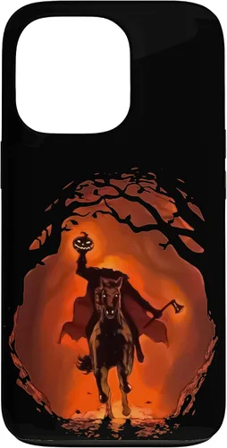 Vista 10 de iPhone 16 halloween scary pumpkin headless horseman Case