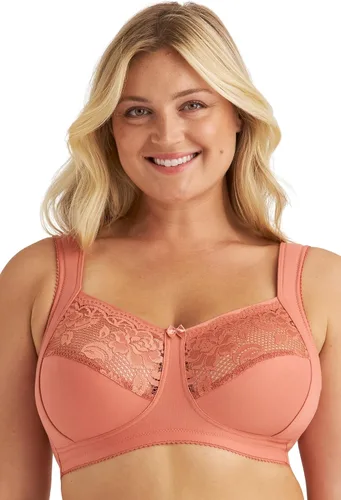 Vista 10 de Miss Mary of Sweden Sujetador de algodón cómodo inalámbrico con soporte de Beige
