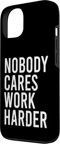 Vista 2 de Funda de regalo para iPhone 13 Nobody Care Work Hard Actitude Grit Hustle Success