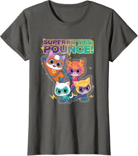 Vista 9 de Disney Junior SuperKitties Pounce! Camiseta de equipo completo, talla S