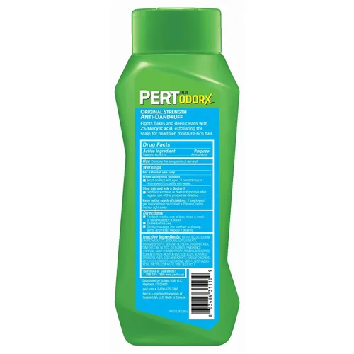 Vista 2 de Pert Plus Champú 2 en 1 + Acondicionador Control de la caspa 25.40 oz (Paquete de 5)