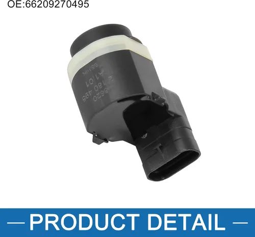 Vista 5 de Coche PDC Sensor inverso 66209270495 Parking Assist Sensor para BMW 528i 2011-2014 Plástico Metal Negro