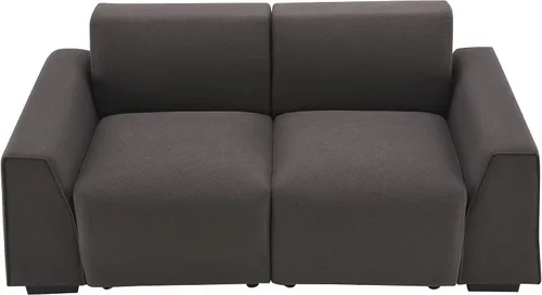 Vista 3 de LUMISOL Sofás de asiento profundo para sala de estar, moderno sofá tapizado de 3 plazas, cómodo sofá de dos plazas de gran tamaño, sofá nube