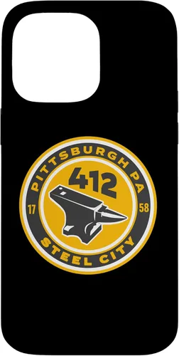 Vista 21 de Pittsburgh Steel City 412 Case for iPhone 16