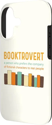 Vista 2 de Booktrovert Book Lover Book Worm Reading Nerd Retro Colors Case for iPhone 17