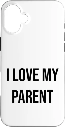 Vista 22 de iPhone 16 I Love My Parent Case