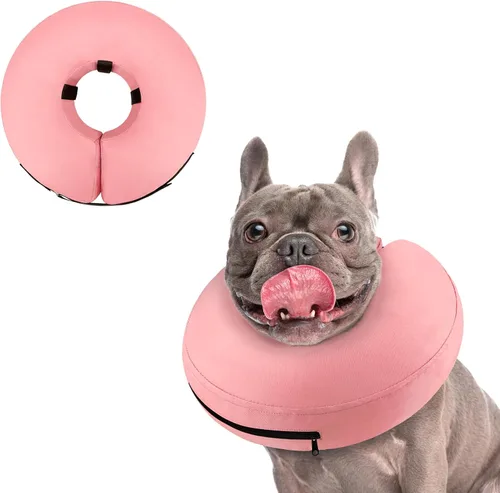 Vista 17 de Supet - Collar isabelino inflable para recuperación, posoperatorio