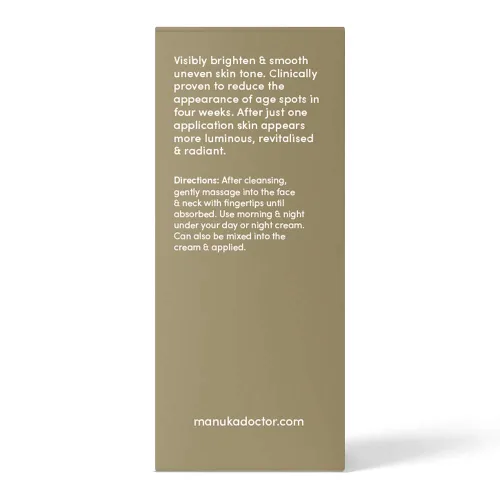 Vista 7 de Manuka Doctor Aceite facial nutritivo con vitamina E, rosa mosqueta y aceite de aguacate, tratamiento de manchas para una piel brillante 0.85 onzas