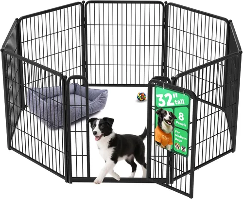 Vista 30 de FXW Homeplus Unleashed Corralito para Perros de Interior - Juego Sin Estrés y Seguro, Resistente de 24 Pulgadas 2 Paneles Corralito para Cachorros