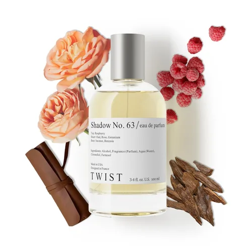 Vista 53 de Twist - Addicted No. 3 - Eau De Parfum inspirado en Y. Black Opium, Perfume de larga duración para mujer, Ámbar y Vainilla, Vegano, Ingredientes