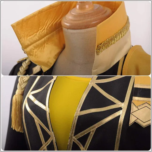 Vista 8 de Fire Emblem Tres Casas Claude Von Regan Cosplay Disfraz Halloween Adulto Traje