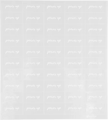 Vista 47 de Restaurantware - Etiquetas para botellas de jugo en algún lugar de 1.9 x 1 pulgada, 100 etiquetas autoadhesivas para botellas, resistentes a