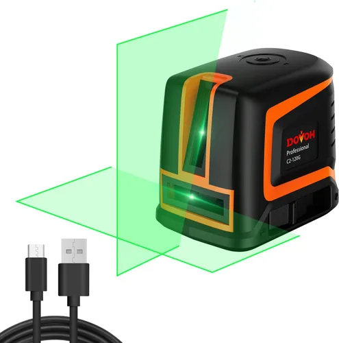 Vista 9 de DOVOH Nivel láser de punto de plomada con trípode, 360 grados, PV-360G-KIT