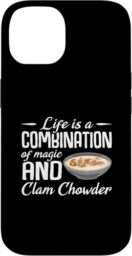 Vista 4 de iPhone 16 Life is a combination of magic and Clam Chowder Case